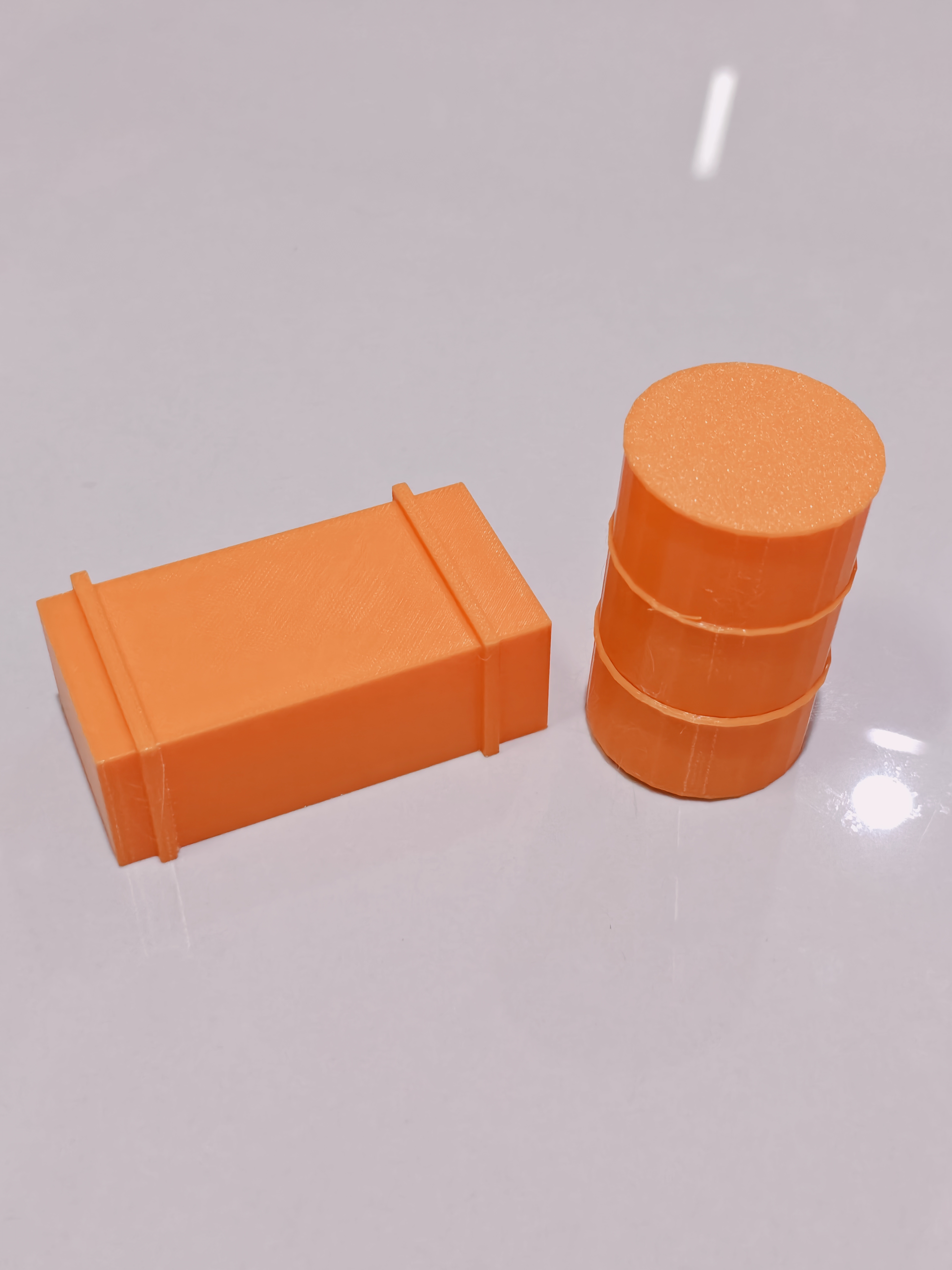 Drum dan Box scale 1:10